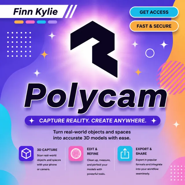 Подписка PolyCam Basic на ваш счет 1 месяц
