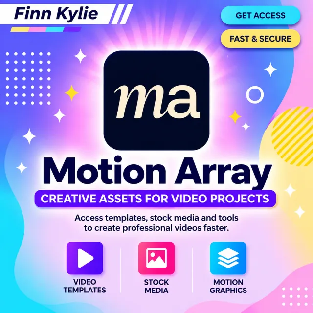 MotionArray  | Подписка на шаблоны видео 1 месяц