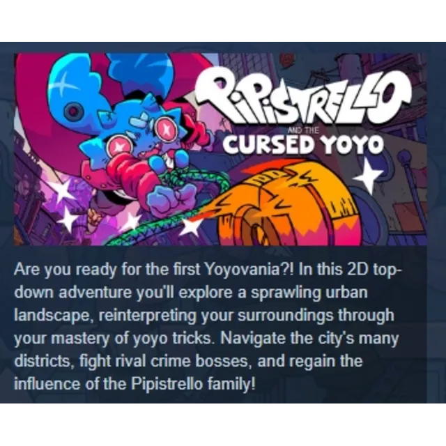 Pipistrello and the Cursed Yoyo АВТОДОСТАВКА STEAM GLOBAL МГНОВЕННО ЛИЦЕНЗИЯ