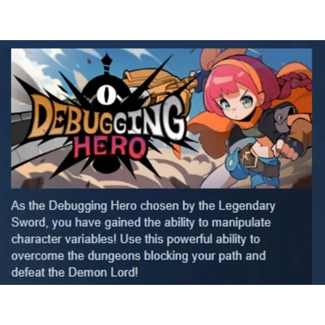 Debugging Hero АВТОДОСТАВКА STEAM GLOBAL МГНОВЕННО ЛИЦЕНЗИЯ