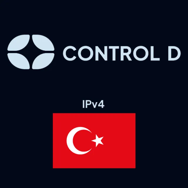 ControlD / Control D / Турция (IPv4)