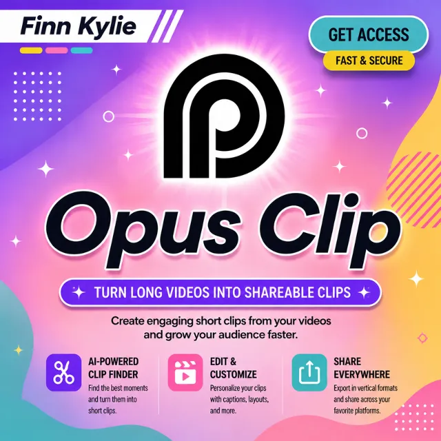 OpusClip PRO (300 кредитов) Подписка на 1 месяц/ Opus Clip