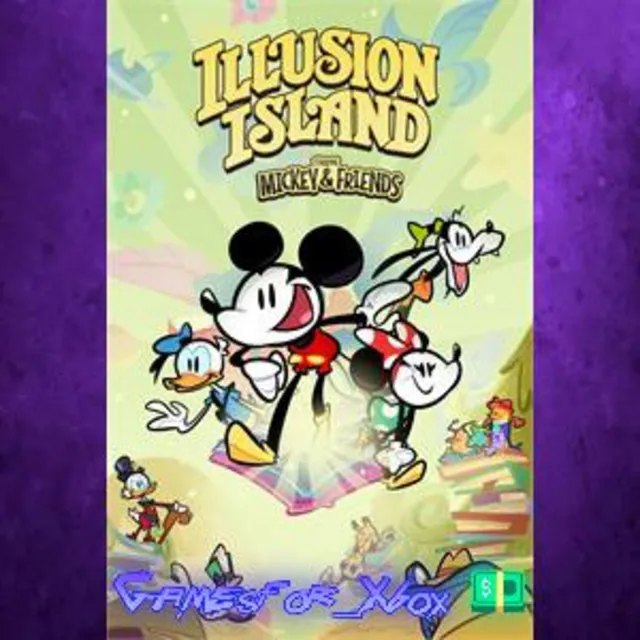 ☀️Disney Illusion Island Starring Mickey &amp; Friends XBOX