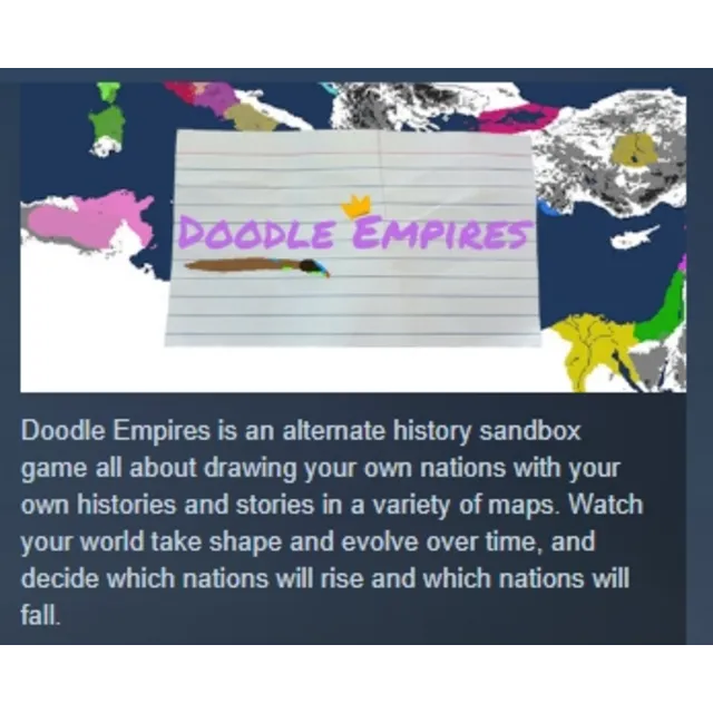 Doodle Empires АВТОДОСТАВКА STEAM GLOBAL МГНОВЕННО ЛИЦЕНЗИЯ