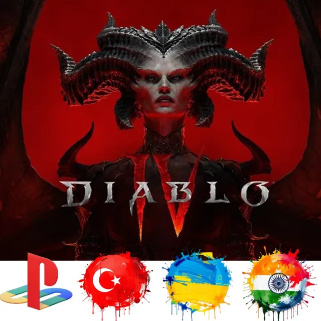 Diablo 4/IV  Standard PS4/PS5/Турция/Укра/Инди/PS/4