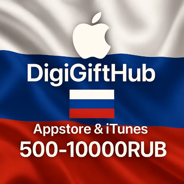 Карта App Store &amp; iTunes 500-10000 рублей Россия [АВТО]