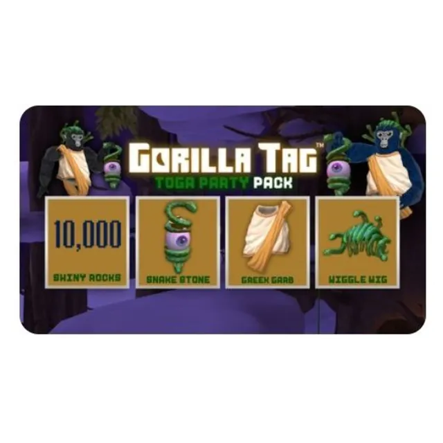 Toga Party Pack Gorilla tag для oculus quest 2 3 s