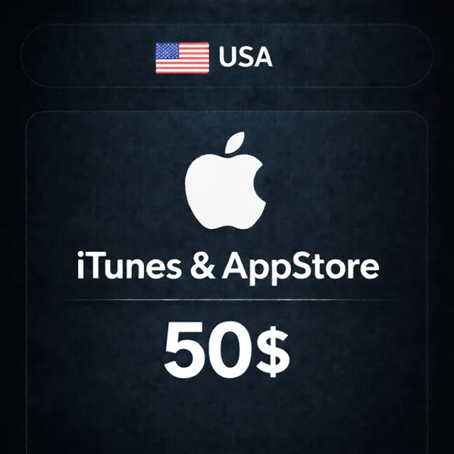 🍎 Подарочная карта Apple iTunes (USA) 50$