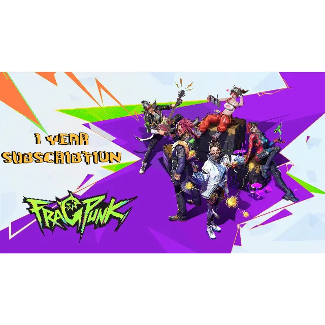 FragPunk ПОДПИСКА 1 ГОД STEAM/XBOX/PS Любой Акк