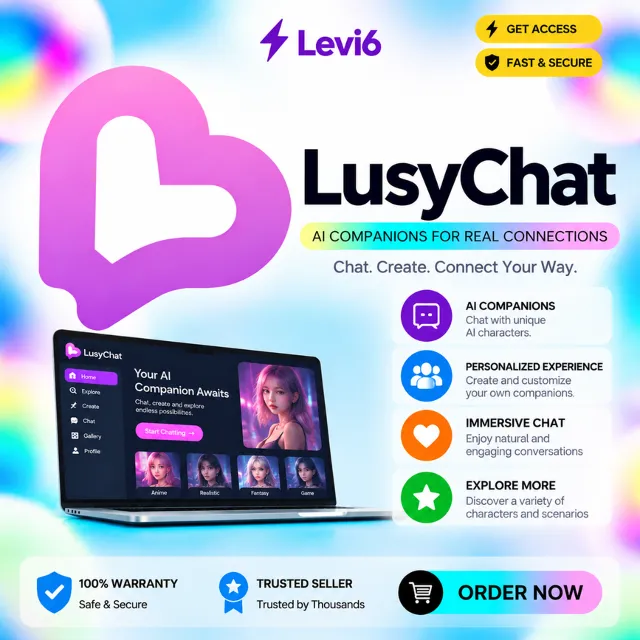 lusychat.ai Подписка Premium/Deluxe/Ultra на 1 месяц