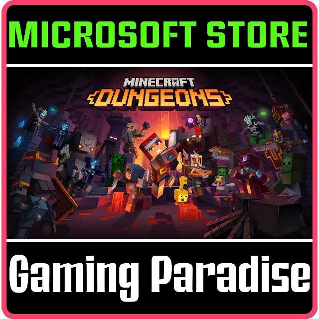 MINECRAFT DUNGEONS ДЛЯ WINDOWS + LAUNCHER PC (WIN) КЛЮЧ