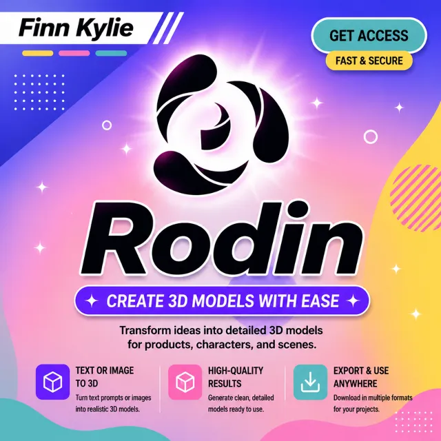 Подписка Rodin AI Creator (35Credits) на 7 дней — Hyper3D