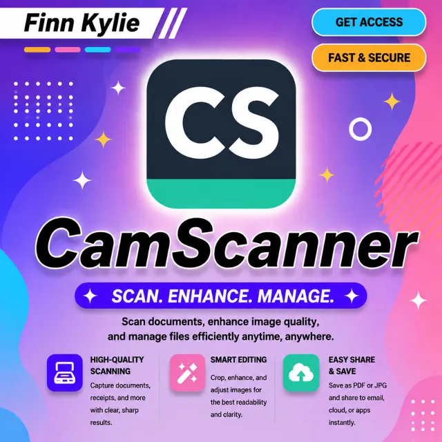 Премиум-подписка CamScanner на 12 месяцев на ваш аккаунт