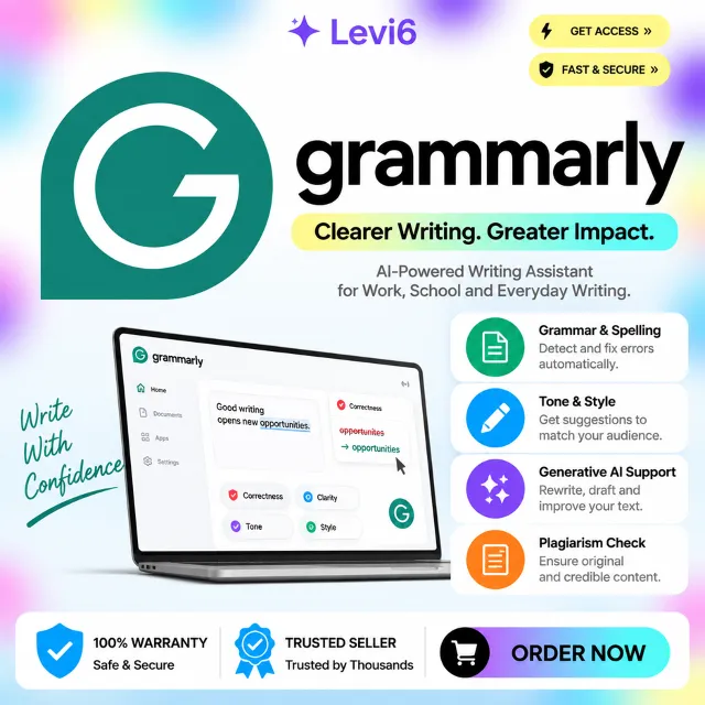 Grammarly Premium | 1 месяц на ваш аккаунт
