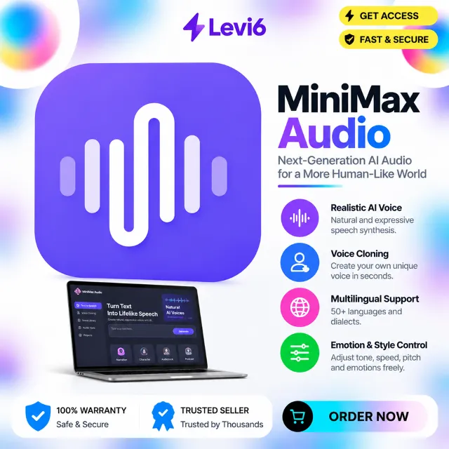 MiniMax Audio Подписка или пополнение | На ваш аккаунт