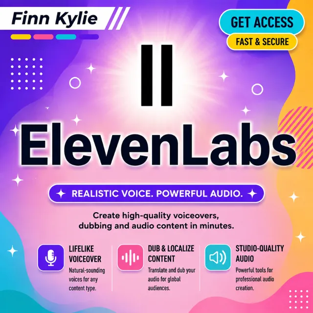 ElevenLabs AI Starter plan счет 1 месяц