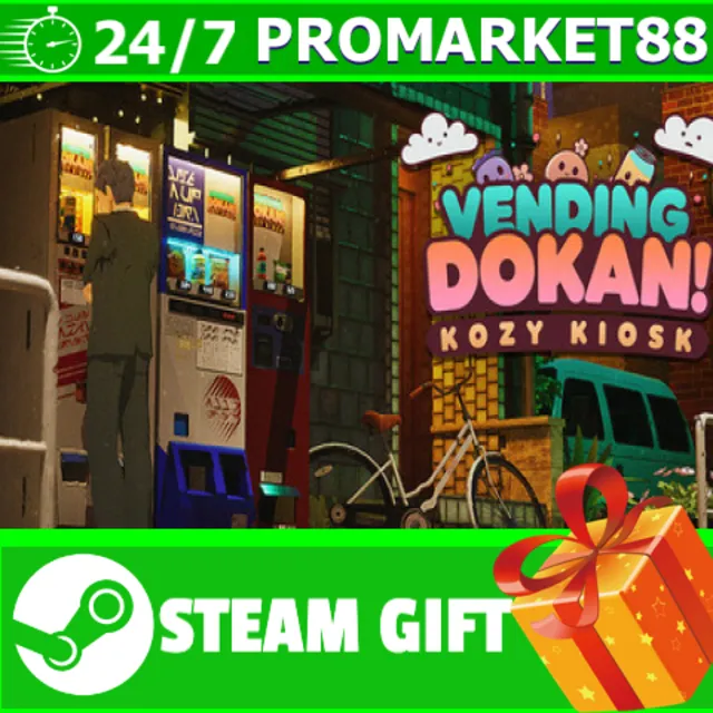 ⭐️ВСЕ СТРАНЫ+РОССИЯ⭐️ Vending Dokan!: Kozy Kiosk STEAM