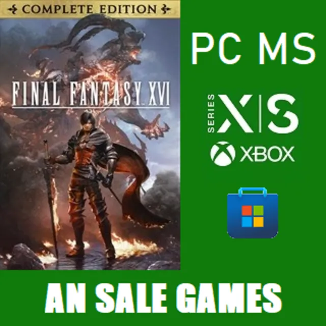 FINAL FANTASY XVI COMPLETE EDITION XBOX/MS Store Аккаунт + все DLC + PRAGMATA