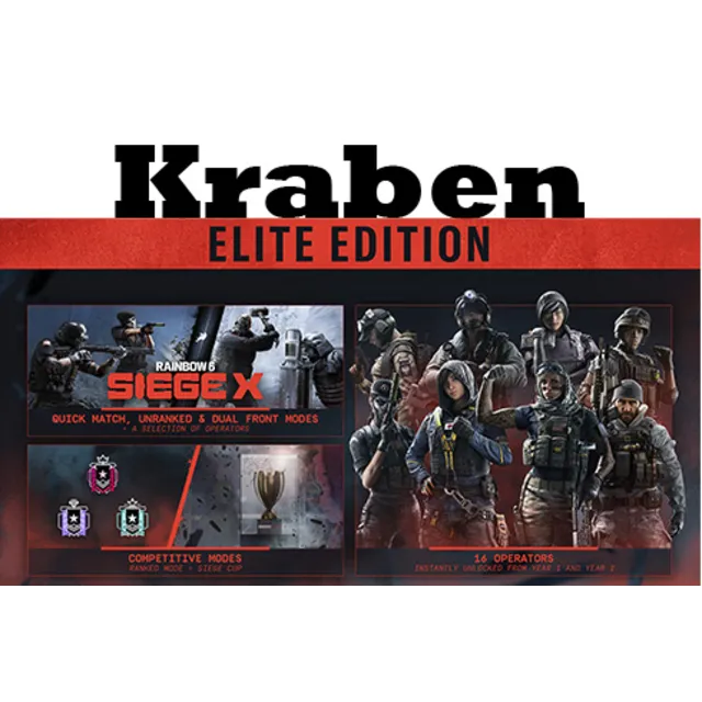 Tom Clancy's Rainbow Six Siege X – Elite Edition steam