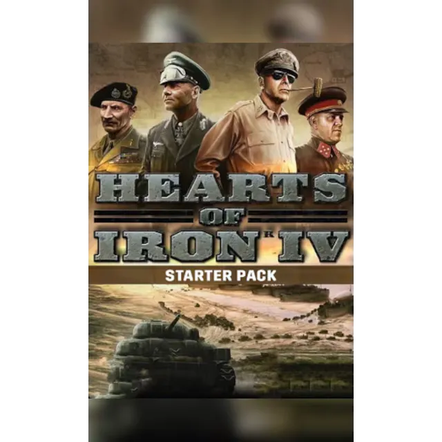 Hearts of Iron IV: Starter Pack [Steam] Без Guard
