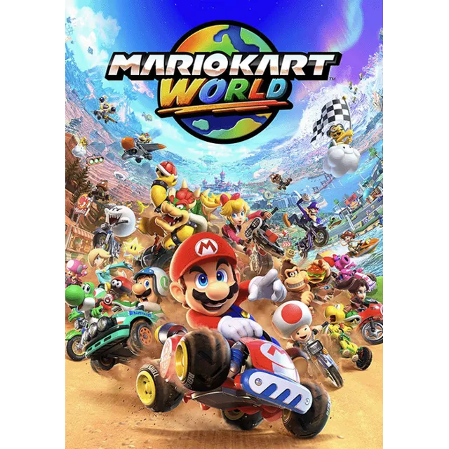 Mario Kart World Switch 2 (Ключ Европа)