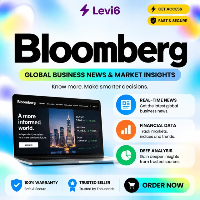 Подписка Bloomberg Premium 1-6 месяцев, общий аккаунт
