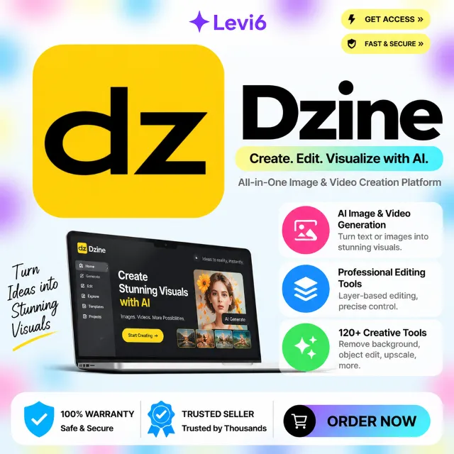 DZINE AI SUB - 1 МЕСЯЦ