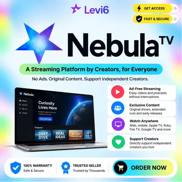 Подписка Nebula Premium 1-3 месяца — Nebula.tv