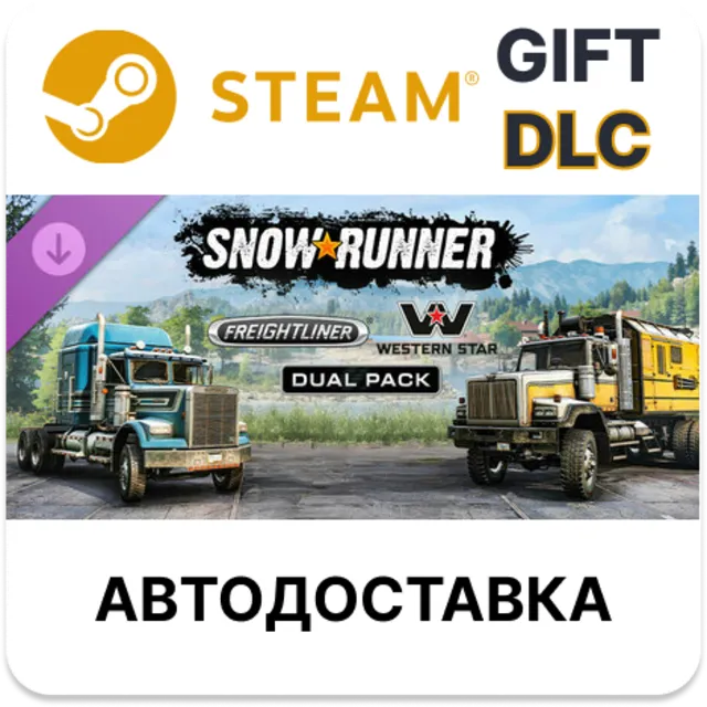SnowRunner Freightliner &amp; Western Star Dual Pack Steam
