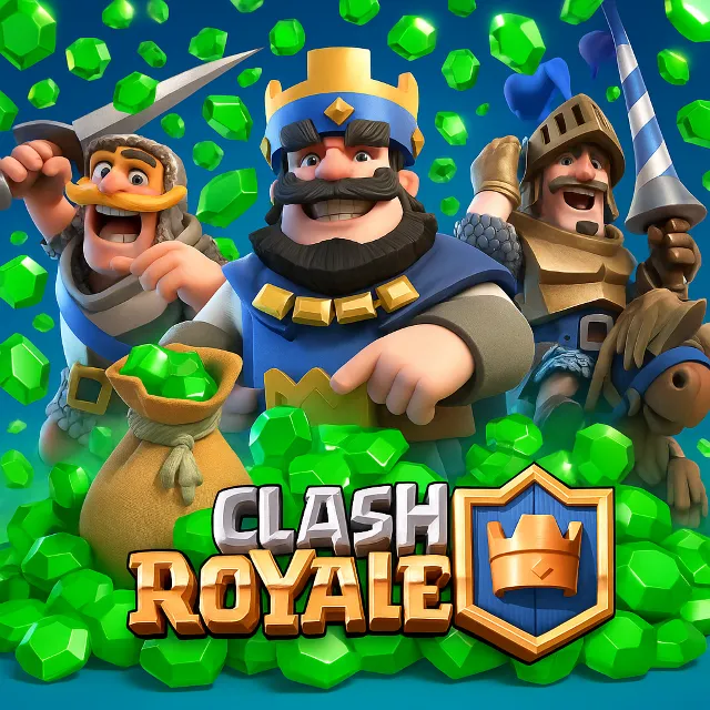 CLASH ROYALE 💎 14000 ГЕМОВ | КРИСТАЛЛОВ | GLOBAL