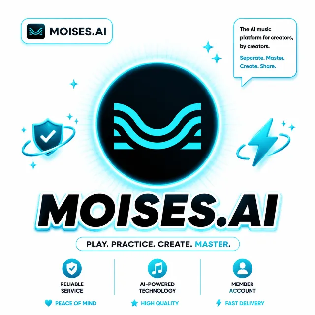 Moises Premium | Подписка на 1 месяц | Личный кабинет
