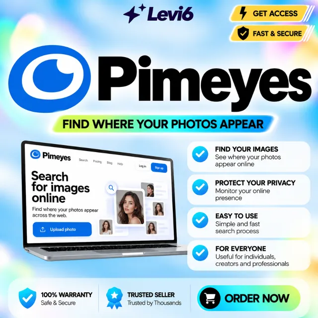 Подписка Pimeyes AI на ваш счет 1месяца