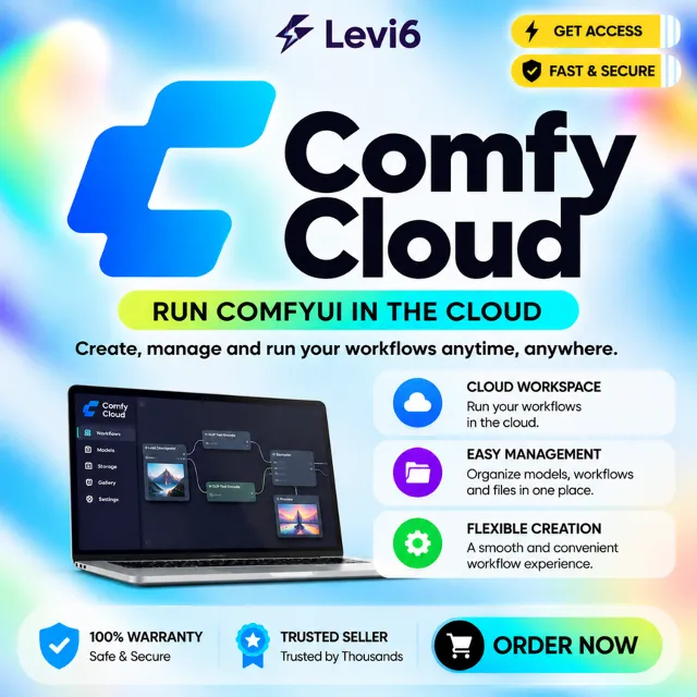 Comfy Cloud | СТАНДАРТ/CREATOR /PRO  Подписка на 1 месяц — comfy.org