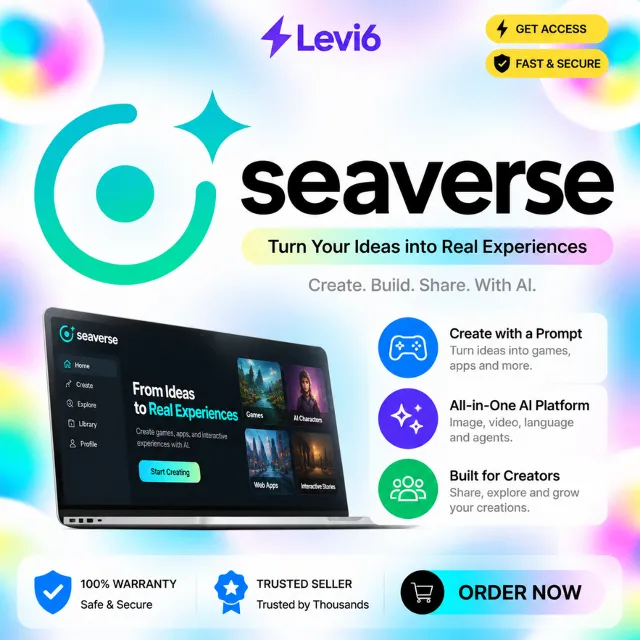 Подписка на SeaVerse - Pro/Plus на 1 месяц | ПОЛНАЯ ГАРАНТИЯ
