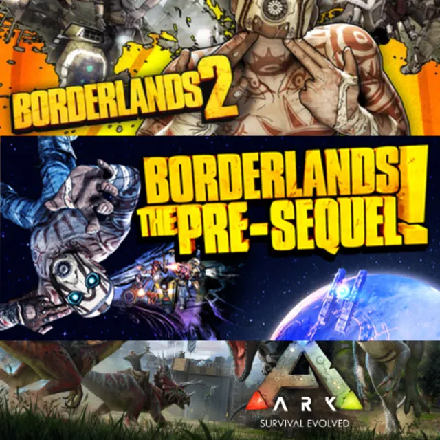 BORDERLANDS 2 + PRE-SEQUEL + ARK + 4 ИГРЫ EPIC GAMES
