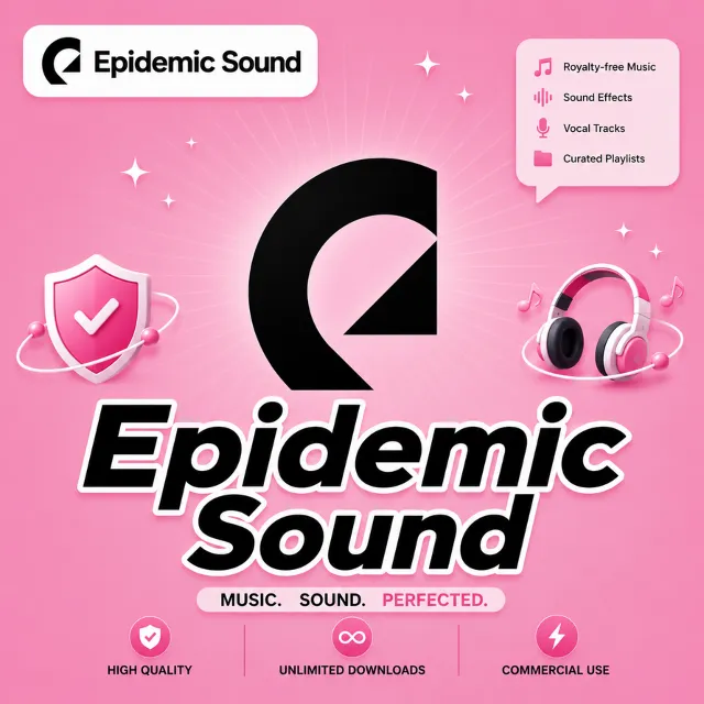 Реклама Epidemic Sound 1 МЕСЯЦ ОБЩИЙ АККАУНТ