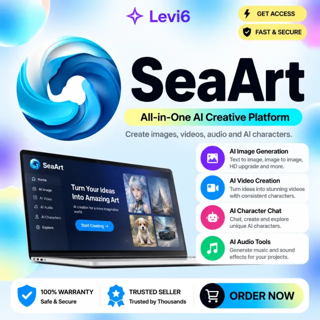 Подписка на членство в SeaArt AI и пополнение кредитов