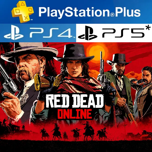 RED DEAD ONLINE PS4|5* Аренда на 7 дней PS+