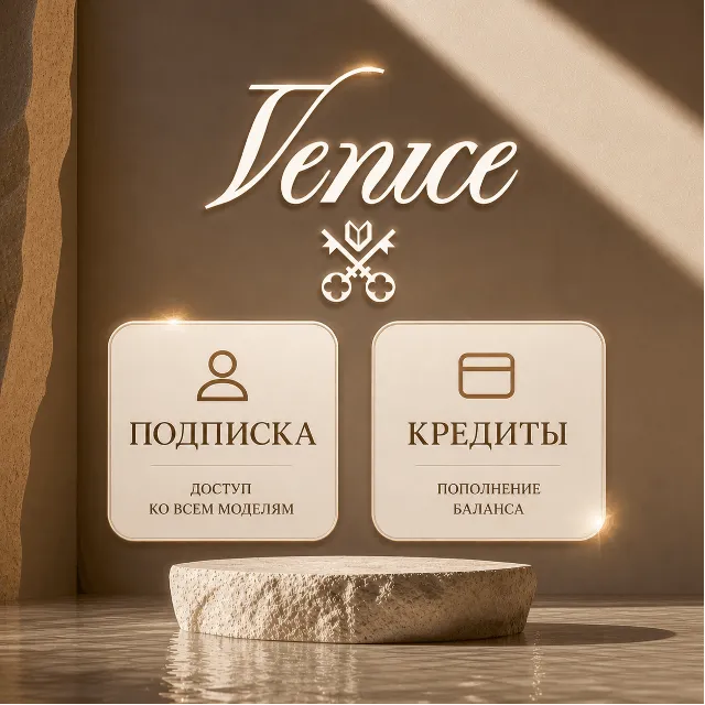 ✅ VENICE AI ПОДПИСКА &amp; КРЕДИТЫ - 1 МЕСЯЦ ✅