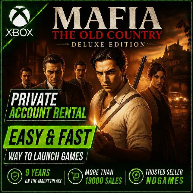💚 АРЕНДА Mafia: The Old Country Deluxe Edition [Xbox Series X|S] Личный Аккаунт