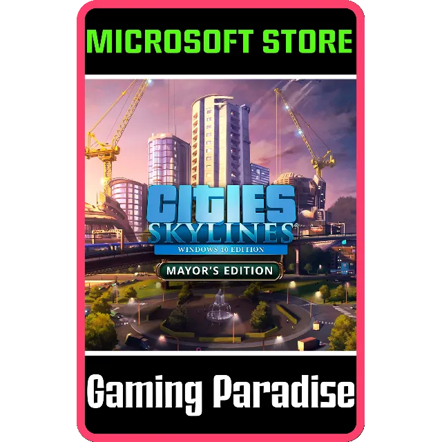 CITIES: SKYLINES - MAYOR'S EDITION PC (WIN) КЛЮЧ/КОД