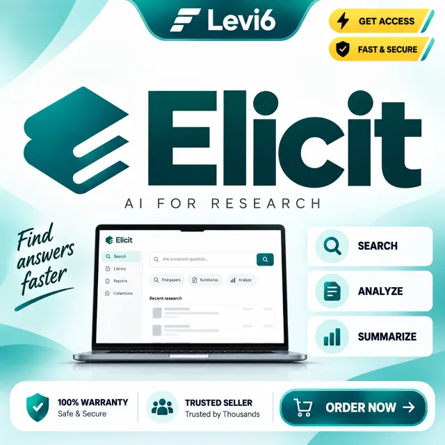 Подписка Elicit Plus/PRO на 1 месяц на ваш счет