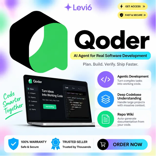 QODER PRO / PRO+ / ULTRA | ПОДПИСКА НА 1 МЕСЯЦ НА ВАШ АККАУНТ