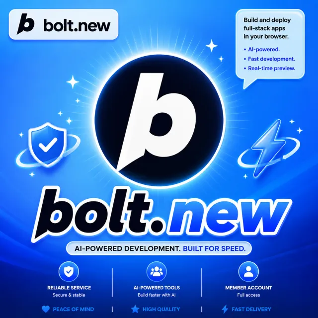 BOLT NEW PRO — 26 миллионов — Подписка 1 МЕСЯЦ