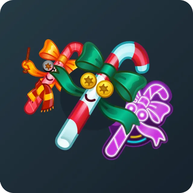 🎁Случайный коллекционный подарок Candy Cane