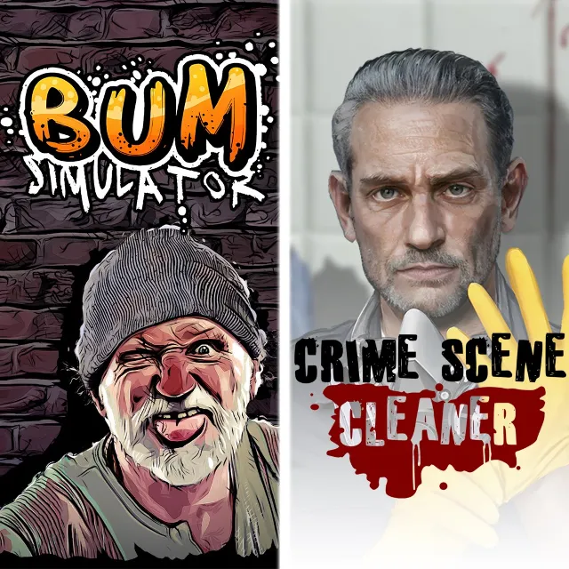 Bum Simulator &amp; Crime Scene Cleaner XBOX Любой Акк