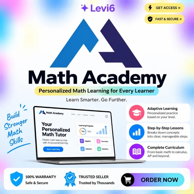 Math Academy  | Премиум подписка 1 месяц на ваш аккаунт