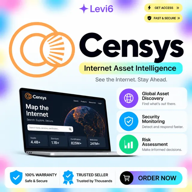 Censys — индивидуальное пополнение 100$