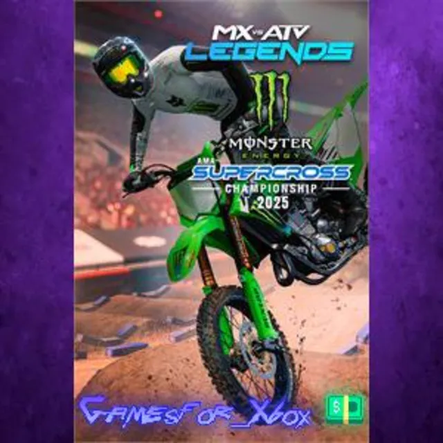 ☀️MX vs ATV Legends - 2025 Monster Energy Supercross Championship XBOX DLC