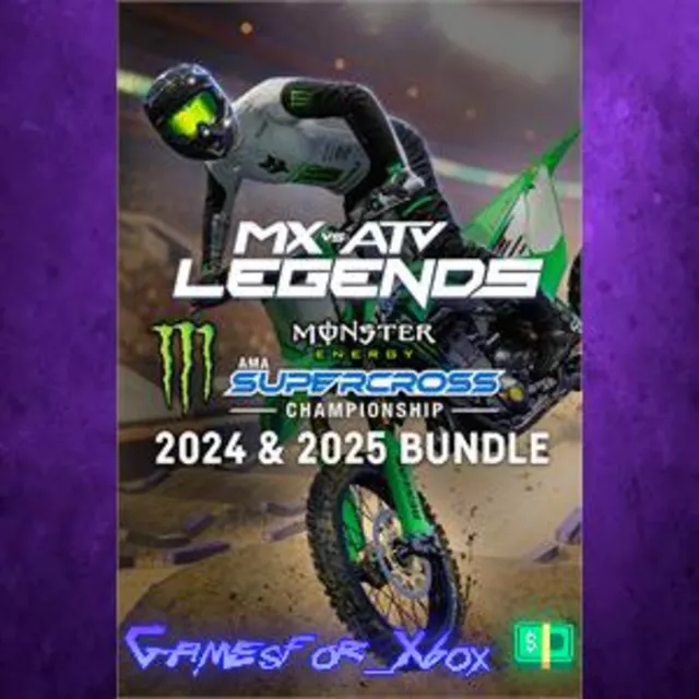 ☀️MX vs ATV Legends - 2024 &amp; 2025 Monster Energy Supercross Bundle XBOX DLC